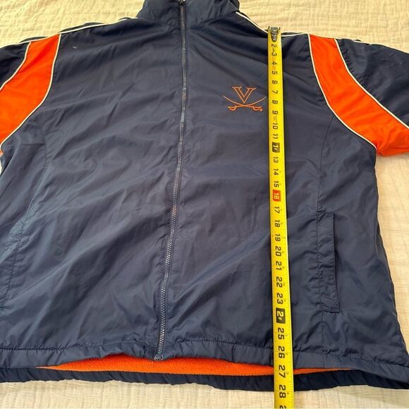 Vintage Starter Windbreaker Jacket UVA Cavaliers University of Virginia Full Zip - Picture 7 of 10